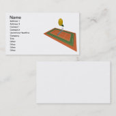 Carte De Visite Court de tennis (Devant / Derrière)