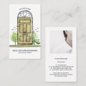 Carte De Visite Courtier agent immobilier New Home (Devant / Derrière)