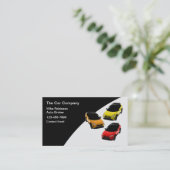 Carte De Visite Courtier de vente automobile (Debout devant)