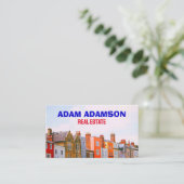 Carte De Visite Courtier immobilier et immobilier (Code QR) Meille (Debout devant)