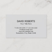 Carte De Visite Courtier immobilier Modern City Skyline (Dos)