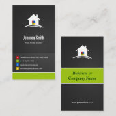Carte De Visite Courtier immobilier - Premium Creative Innovative (Devant / Derrière)