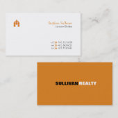 Carte De Visite Courtier v (Devant / Derrière)