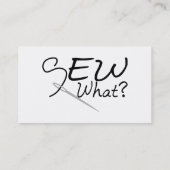 Carte De Visite Cousez ce qui (Dos)