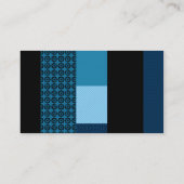 Carte De Visite coussin de motif (Dos)