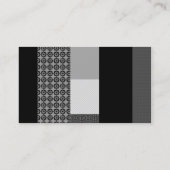 Carte De Visite coussin de motif (Dos)
