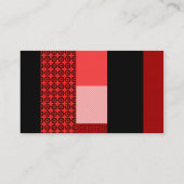 Carte De Visite coussin motif (Dos)