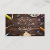 Carte de visite cousu main (Devant)