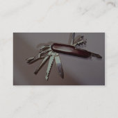 Carte De Visite Couteau militaire (Dos)