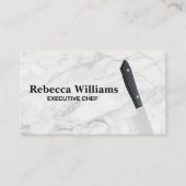 Carte De Visite Couteau | Planche à découper | Cuisine (Devant)