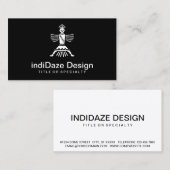 Carte De Visite couteau turquoise (Devant / Derrière)