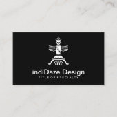 Carte De Visite couteau turquoise (Devant)