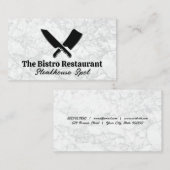 Carte De Visite Couteaux de cuisine (Devant / Derrière)