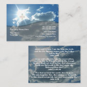 Carte De Visite Coutume de John religieuse (Devant / Derrière)