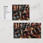 Carte De Visite Couture - bobines (Devant / Derrière)