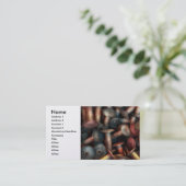 Carte De Visite Couture - bobines (Debout devant)