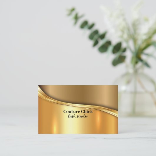 Carte De Visite Couture Chick Lash studio textures or Business (Debout devant)