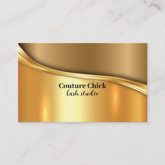 Carte De Visite Couture Chick Lash studio textures or Business (Devant)