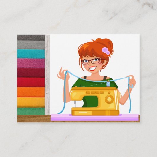 Carte De Visite Couture / Coiffure / Mode (Devant)