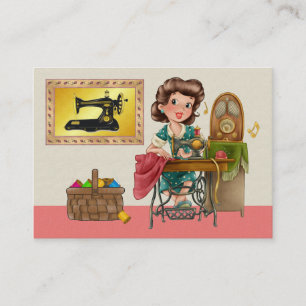 Carte De Visite Couture / Coiffure / Mode - SRF