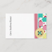 Carte De Visite Couture/Couchage (Dos)