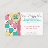 Carte De Visite Couture/Couchage (Devant)