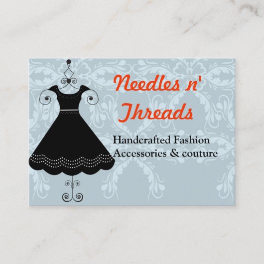 Carte De Visite Couture Couture noire couture couture couture cout (Devant)