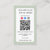 Carte de visite couture | Couture & sur mesure fai (Dos)