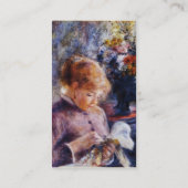 Carte De Visite Couture de la jeune femme de Renoir (Dos)