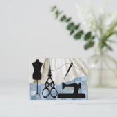 Carte De Visite Couture / Mode / Maîtrise - SRF (Debout devant)