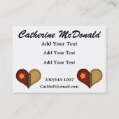 Carte De Visite Couture / Seamstress / Artisanat - SRF (Dos)