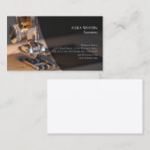 Carte De Visite Couture sur mesure Seamstress (Devant / Derrière)
