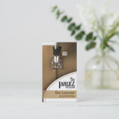 Carte De Visite Couture : Tailleur, couturière, concepteur, (Debout devant)