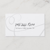 Carte de visite - couturier - remous de fantaisie (Dos)