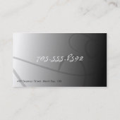 Carte de visite - couturier - remous de fantaisie (Dos)