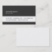 Carte De Visite Couturier simple simple élégant professionnel (Devant / Derrière)