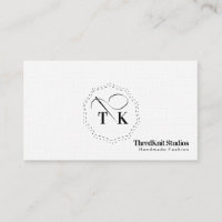 Couturière Broderie Tailleur Mode Aiguille Logo