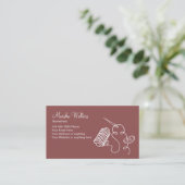Carte De Visite Couturière de modifications simples (Debout devant)