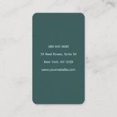 Carte De Visite Couturière sur mesure & retoucheuse (Dos)