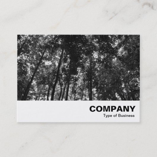 Carte De Visite Couvert forestier NB (Devant)