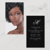 Carte De Visite Couverture (Devant / Derrière)