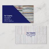 Carte De Visite Couverture açoréenne typique (Devant / Derrière)