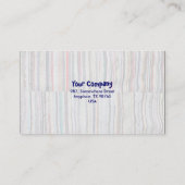 Carte De Visite Couverture açoréenne typique (Dos)