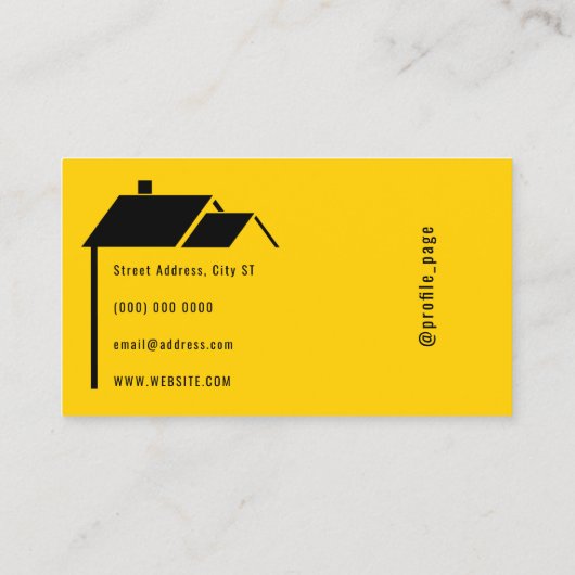 Carte De Visite Couverture de la Maison des services (Dos)