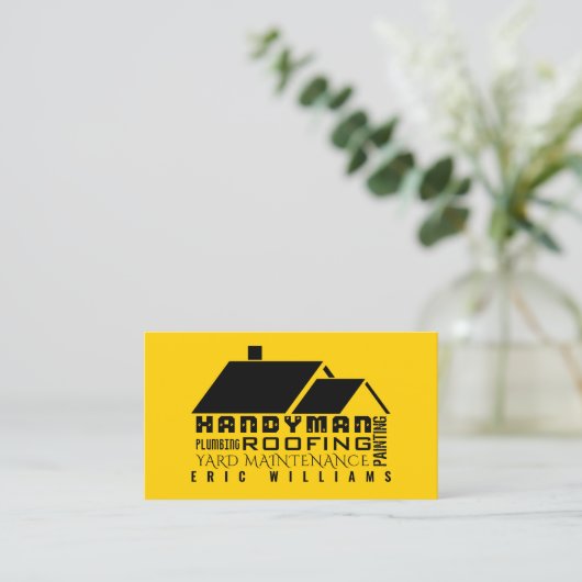 Carte De Visite Couverture de la Maison des services  (Debout devant)