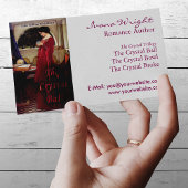 Carte De Visite Couverture de livre d'auteur