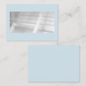 Carte De Visite Couverture de neige (Devant / Derrière)