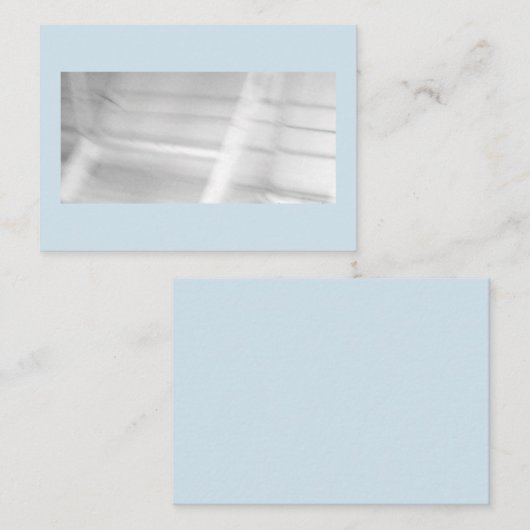 Carte De Visite Couverture de neige (Devant / Derrière)