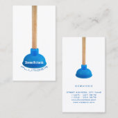 Carte De Visite Couverture drôle professionnelle d'image de détail (Devant / Derrière)