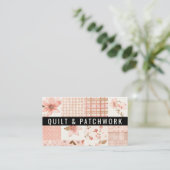 Carte De Visite Couverture en patchwork de pêche Vêtements faits m (Debout devant)